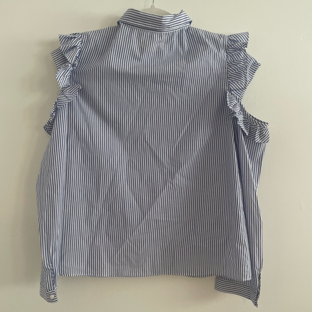 Zara Stripped Blouse NWT - Picture 7 of 7